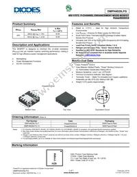 DMPH4029LFG-7 Datasheet Cover