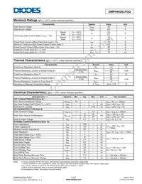 DMPH4029LFGQ-7 Datasheet Page 2