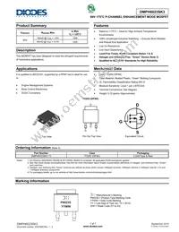DMPH6023SK3-13 Datasheet Cover