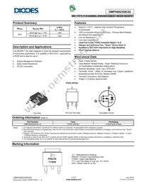 DMPH6023SK3Q-13 Datasheet Cover