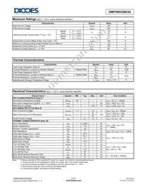 DMPH6023SK3Q-13 Datasheet Page 2
