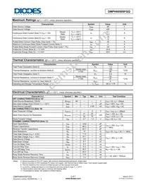 DMPH6050SFG-7 Datasheet Page 2