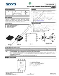 DMPH6050SPD-13 Datasheet Cover