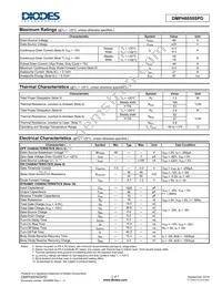 DMPH6050SPD-13 Datasheet Page 2