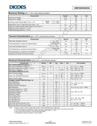 DMPH6050SSDQ-13 Datasheet Page 2