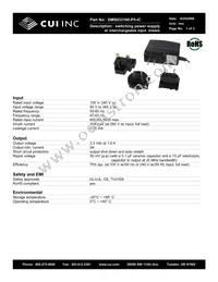 DMS033160-P5-IC Datasheet Cover
