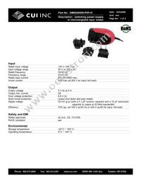 DMS050500-P5P-IC Datasheet Cover