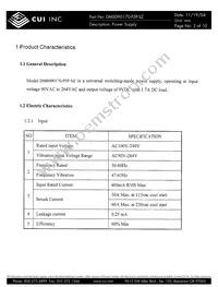 DMS090170-P5P-SZ Datasheet Page 2