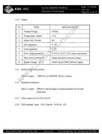 DMS090170-P5P-SZ Datasheet Page 3