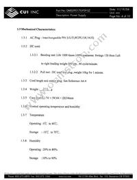 DMS090170-P5P-SZ Datasheet Page 4