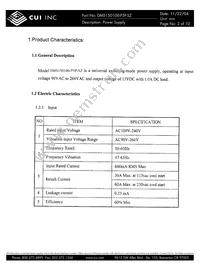 DMS150100-P5P-SZ Datasheet Page 2