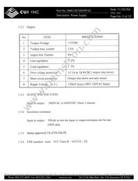 DMS150100-P5P-SZ Datasheet Page 3