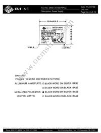 DMS150100-P5P-SZ Datasheet Page 6