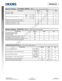 DMS2085LSD-13 Datasheet Page 2