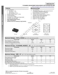 DMS2220LFW-7 Datasheet Cover