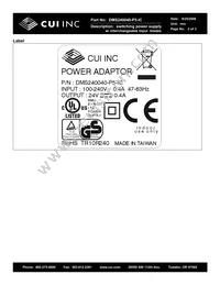 DMS240040-P5-IC Datasheet Page 2