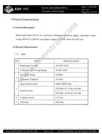 DMS240063-P5P-SZ Datasheet Page 2