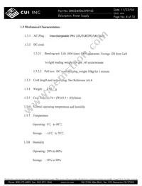 DMS240063-P5P-SZ Datasheet Page 4