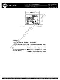 DMS240063-P5P-SZ Datasheet Page 6