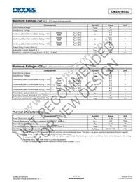 DMS3019SSD-13 Datasheet Page 2