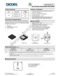 DMT10H015LCG-7 Datasheet Cover