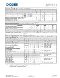 DMT10H015LCG-7 Datasheet Page 2