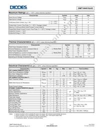 DMT10H015LK3-13 Datasheet Page 2