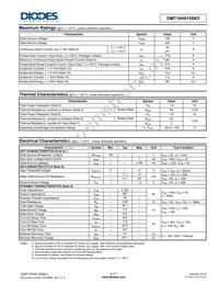 DMT10H015SK3-13 Datasheet Page 2