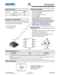 DMT10H025SSS-13 Datasheet Cover
