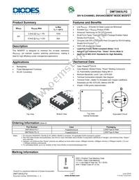 DMT3003LFG-7 Datasheet Cover