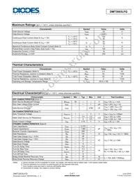 DMT3003LFG-7 Datasheet Page 2
