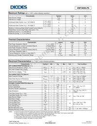 DMT3006LPS-13 Datasheet Page 2