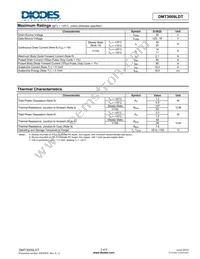 DMT3009LDT-7 Datasheet Page 2