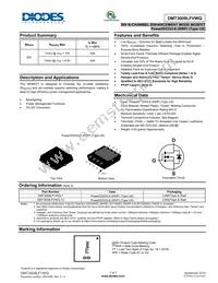 DMT3009LFVWQ-13 Datasheet Cover