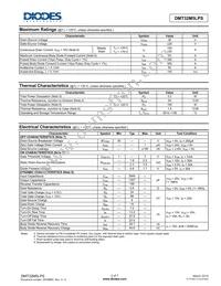 DMT32M5LPS-13 Datasheet Page 2