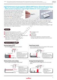 DMT334R2S474M3DTA0 Datasheet Page 3