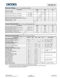 DMT4008LSS-13 Datasheet Page 2