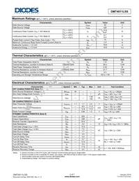 DMT4011LSS-13 Datasheet Page 2
