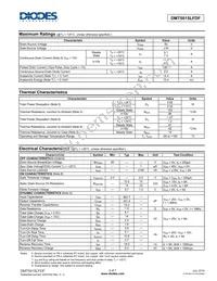 DMT5015LFDF-13 Datasheet Page 2