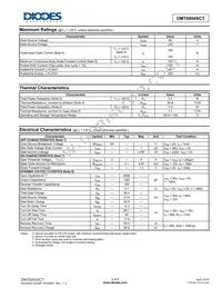 DMT6004SCT Datasheet Page 2