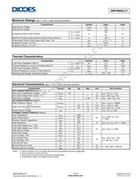 DMT6005LCT Datasheet Page 2