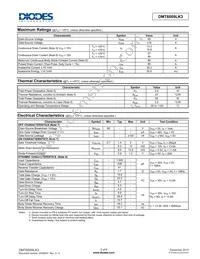 DMT6009LK3-13 Datasheet Page 2