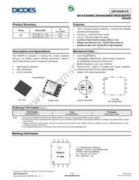 DMT6009LPS-13 Datasheet Cover