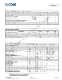 DMT6009LPS-13 Datasheet Page 2