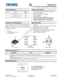 DMT6010LSS-13 Datasheet Cover