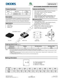 DMT6016LFDF-13 Datasheet Cover