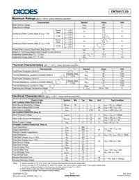 DMT6017LSS-13 Datasheet Page 2