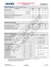 DMT69M8LPS-13 Datasheet Page 2