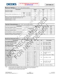 DMT69M8LSS-13 Datasheet Page 2