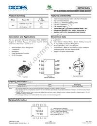 DMT8012LSS-13 Datasheet Cover